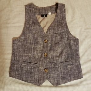 urban outfitters tweed vest